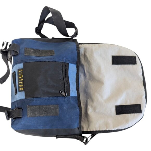 Timbuk2 2-toned Blue Messenger back with adjustable shoulder strap - Picture 6 of 10